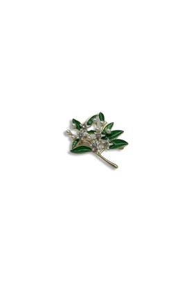 Gardenia brooch