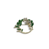 A jasmine brooch