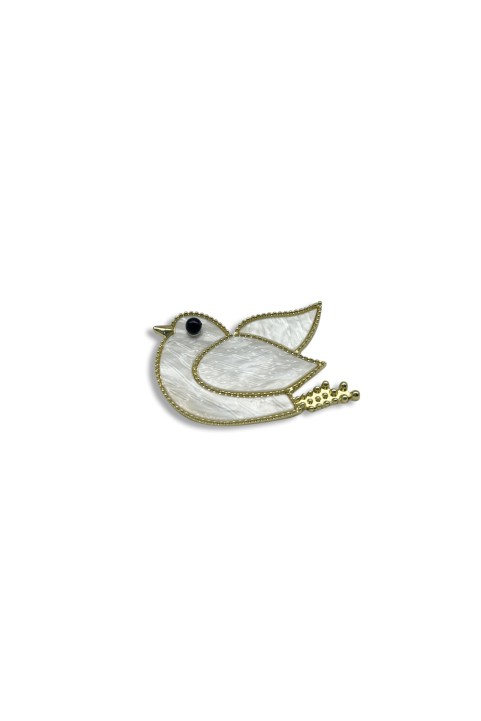 Bird brooch