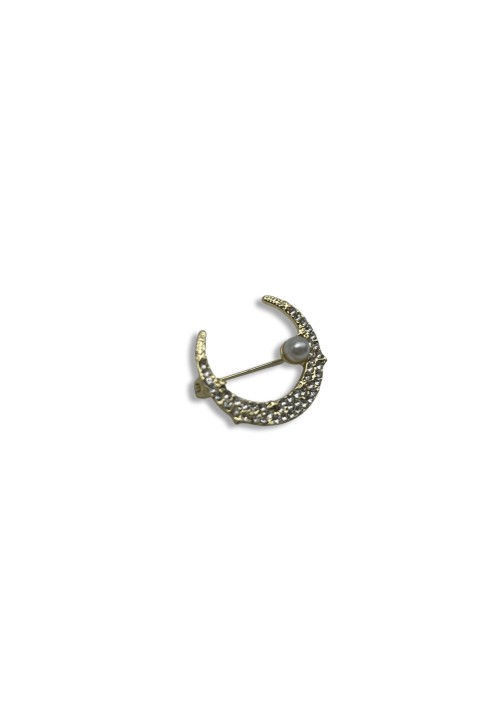 Moon brooch