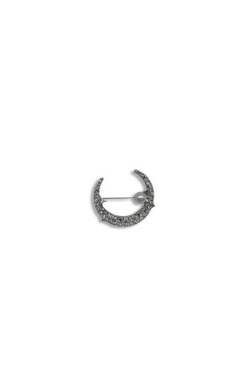 Moon brooch