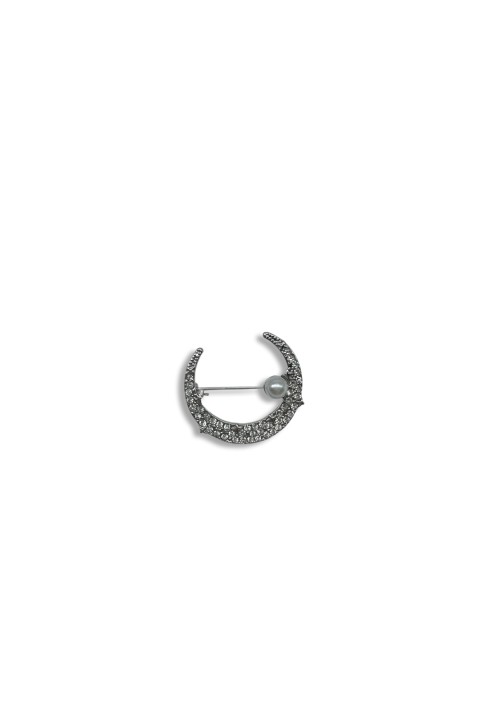 Moon brooch