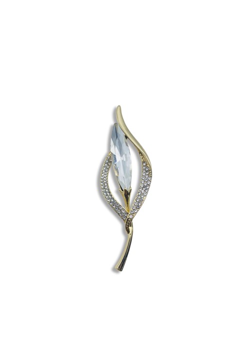 Diamond brooch