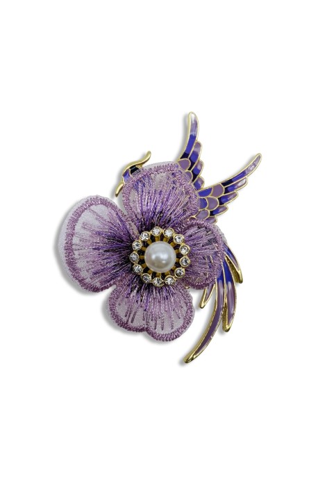 Phoenix bird brooch