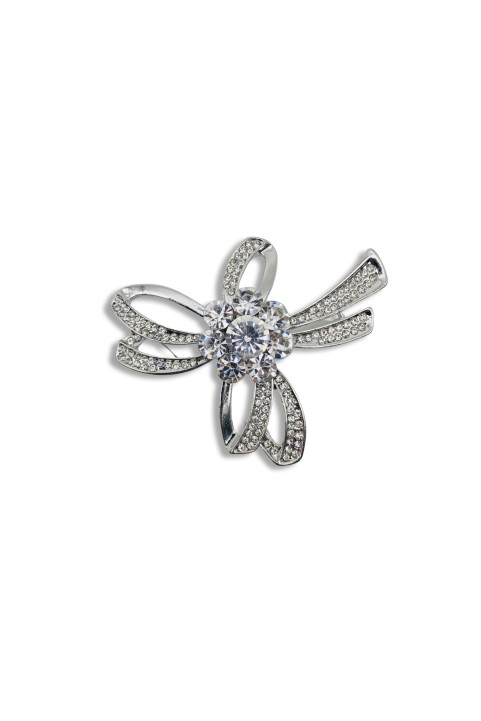 Bow brooch