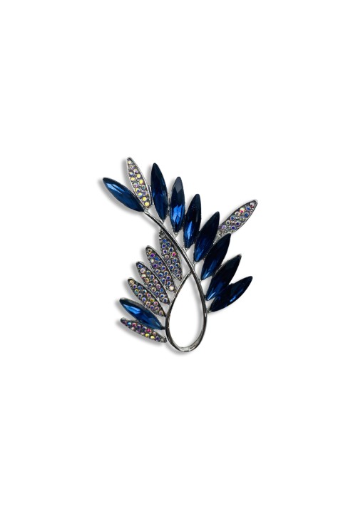 Olive branch crystal brooch Olive branch crystal brooch