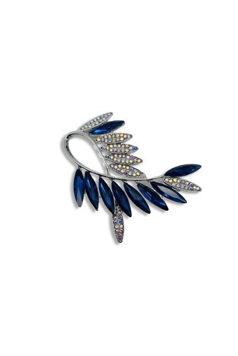 Olive branch crystal brooch Olive branch crystal brooch